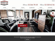 Tablet Screenshot of meritum-nieruchomosci.pl